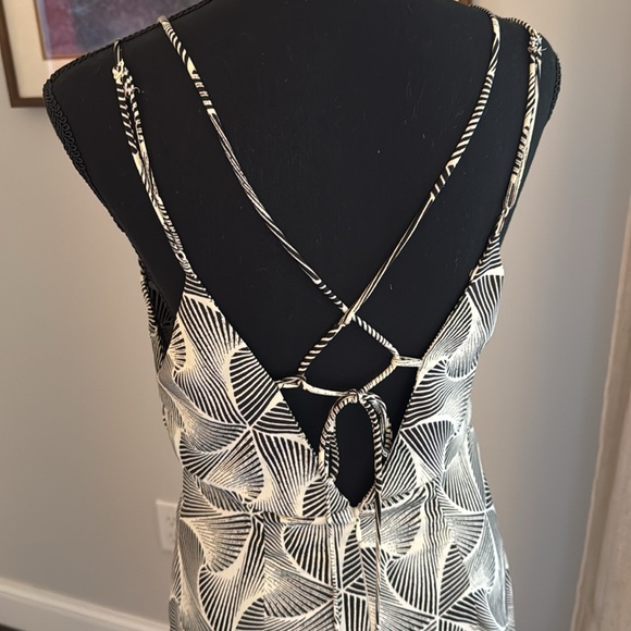 Urban Outfitters Ruched Satin Slip Midi Dress - Size Medium - Picture 7 of 10